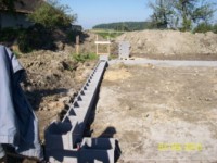Stavba rodinného domu – ve výstavbě