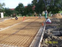 Stavba rodinného domu – ve výstavbě