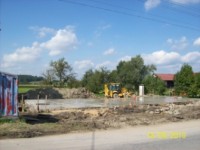 Stavba rodinného domu – ve výstavbě