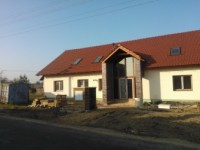Stavba rodinného domu – ve výstavbě